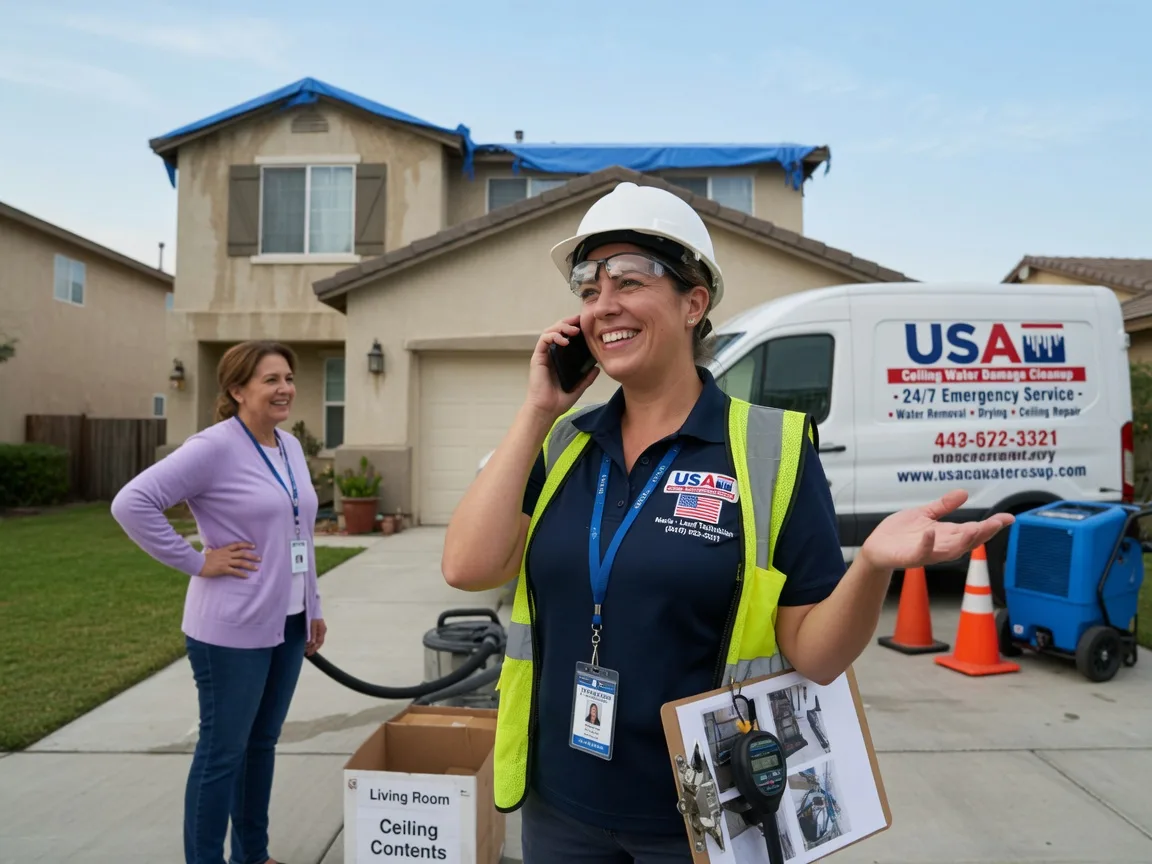 Ceiling Water Damage Restoration Diamond, OH FAQs